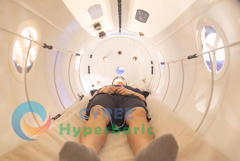 Soft Shell Lying Hyperbaric Oxygen Chamber for Home Use