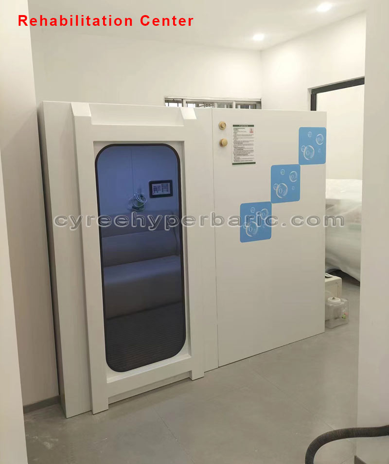 hyperbaric oxygen chamber rehabilitation center application
