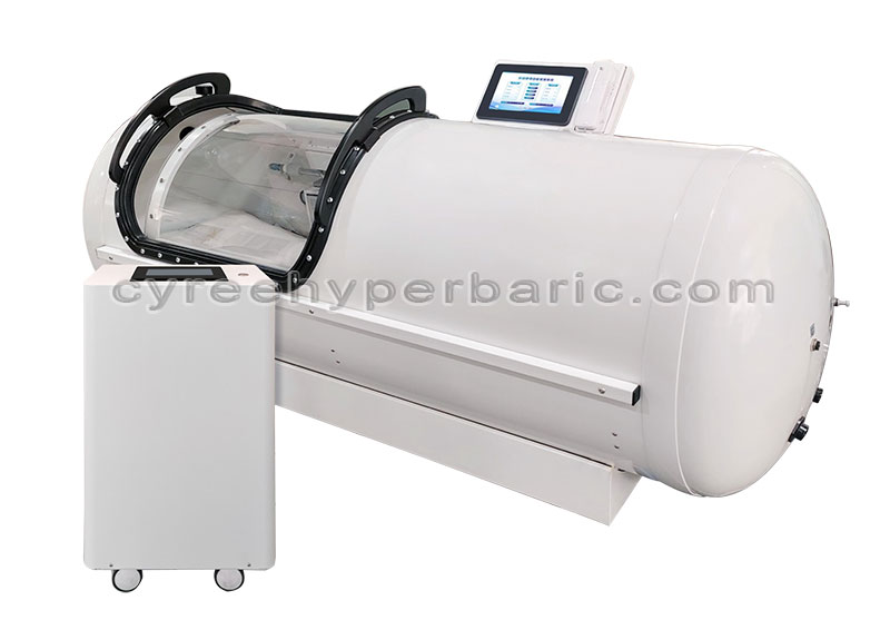 lying hyperbaric oxygen chamber with air conditioner
