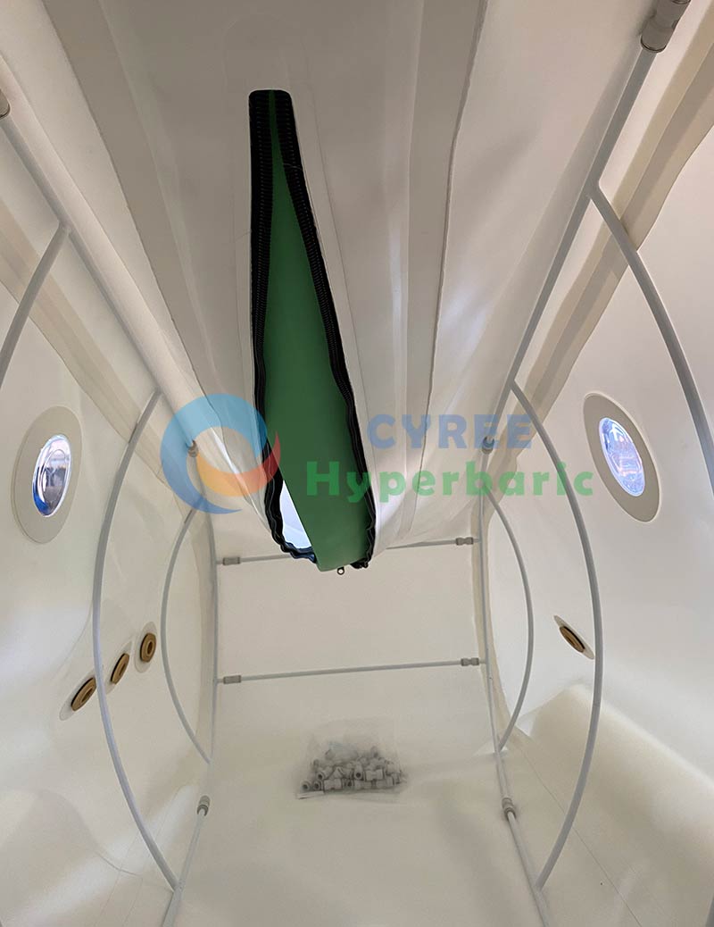 Soft Shell Sitting Mild Hyperbaric Oxygen Chamber for Sale
